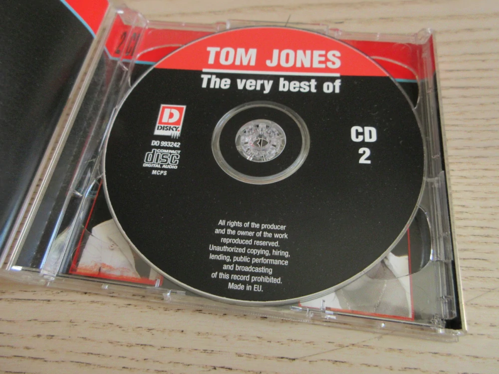 THE BEST OF TOM JONES, CD HUDBA