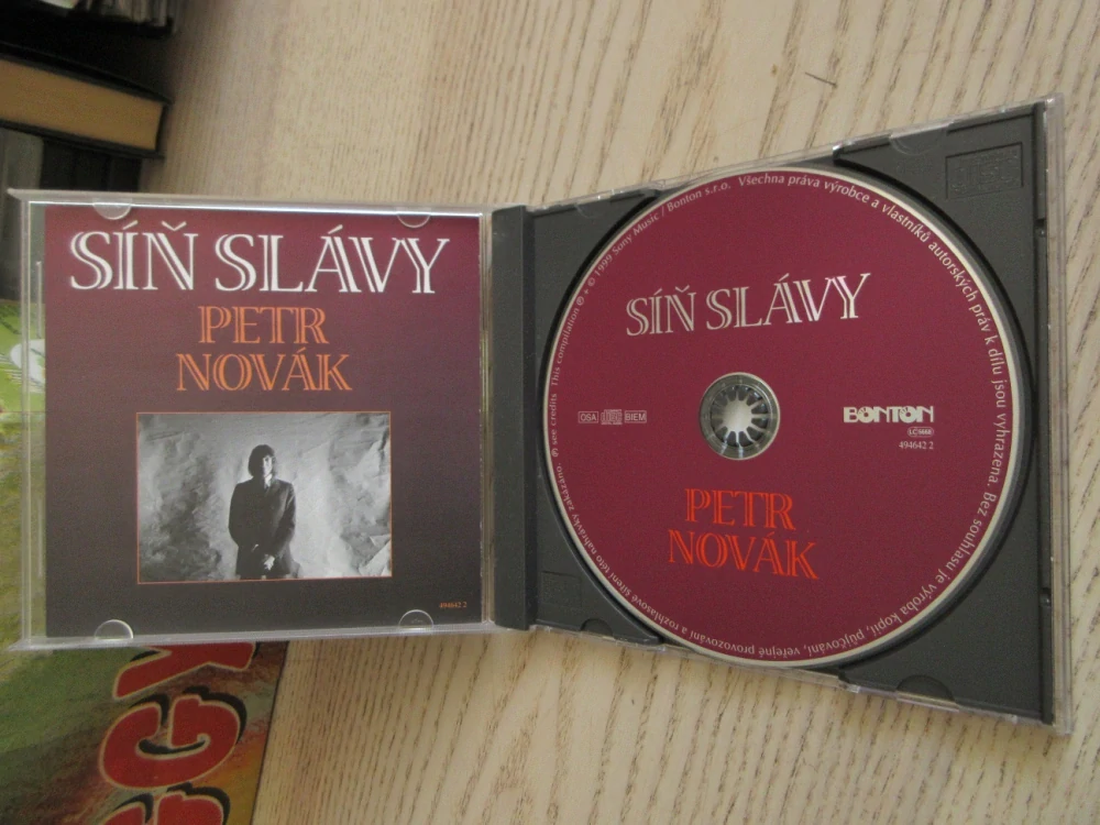SÍŇ SLÁVY, PETR NOVÁK, CD HUDBA