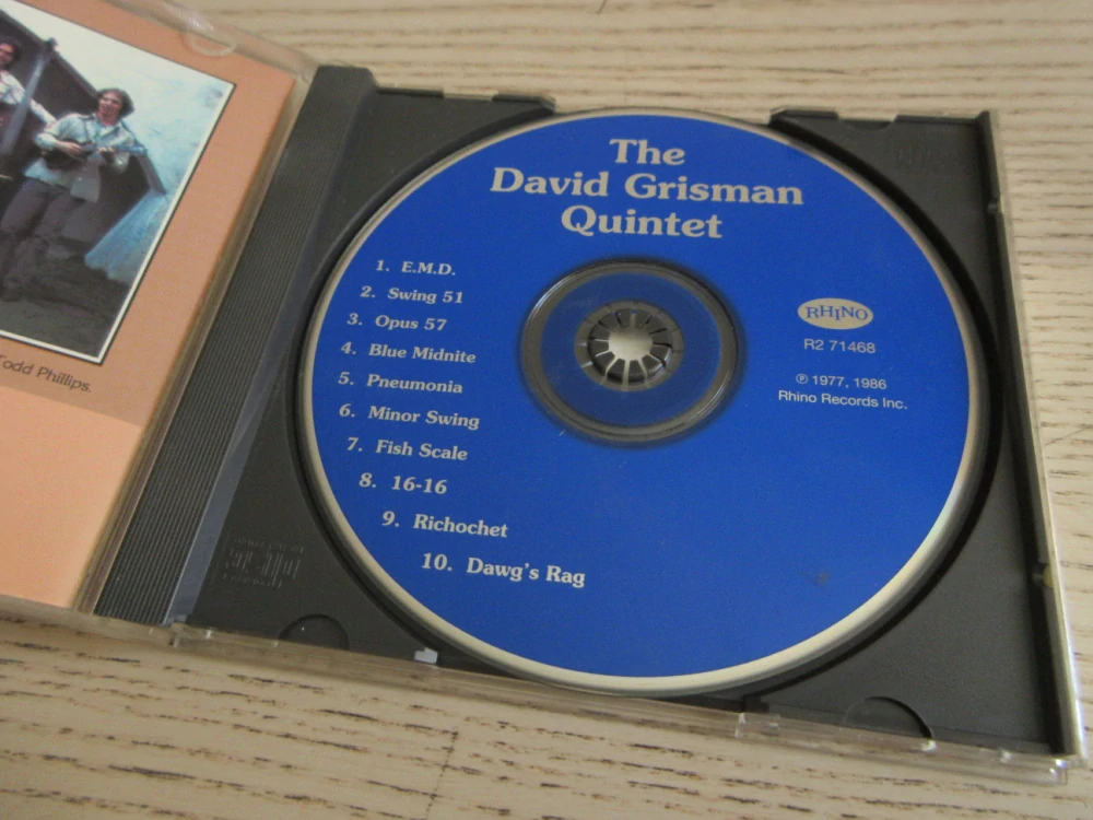 THE DAVID GRISMAM QUINTET, CD HUDBA