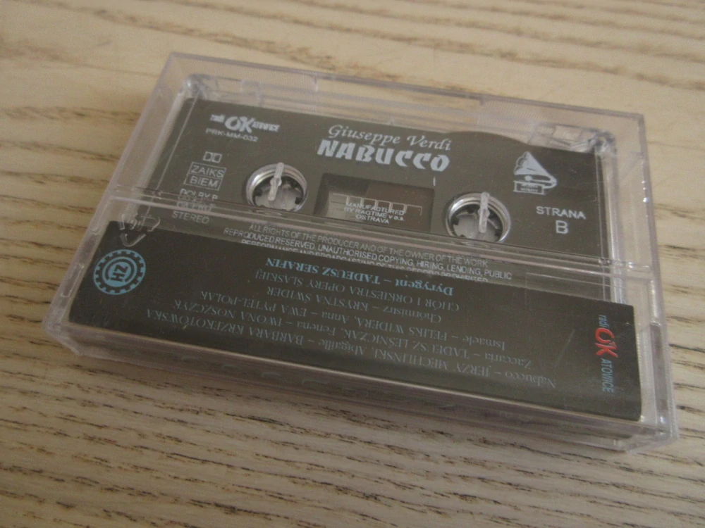 GIUSEPPE VERDI, NABUCCO, MC KAZETA