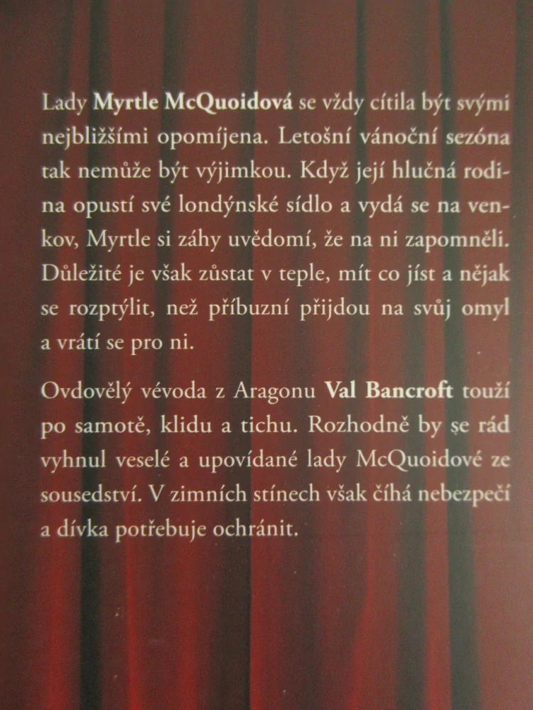 OSAMĚLÝ VÉVODA, CHRISTI CALDWELLOVÁ, **an