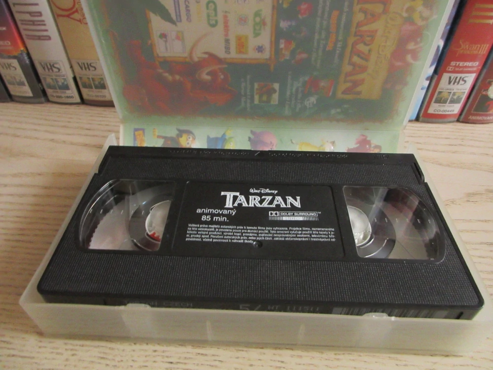 TARZAN, VHS VIDEOKAZETA