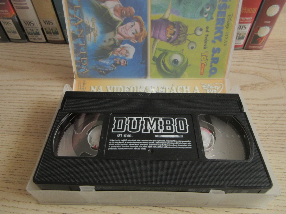 DUMBO, VHS VIDEOKAZETA
