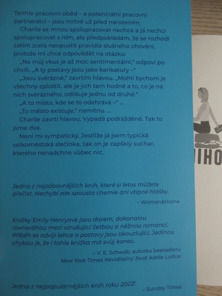 KNIHOMOLOVÉ, EMILY HENRYOVÁ, **an