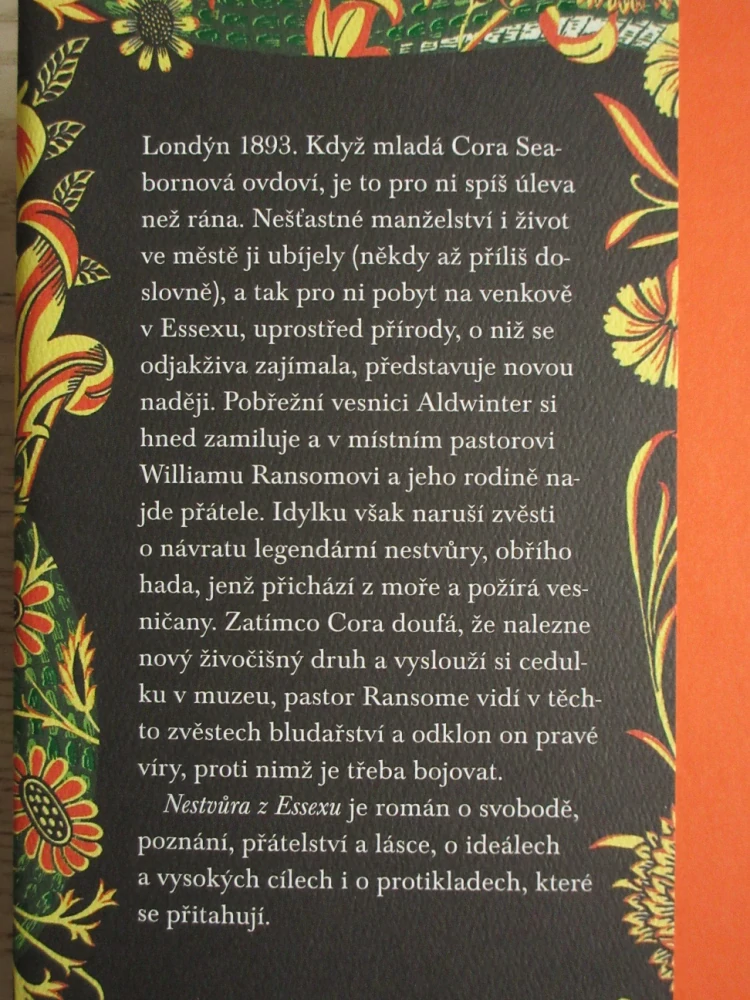 NESTVŮRA Z ESSEXU, SARAH PERRYOVÁ, **an