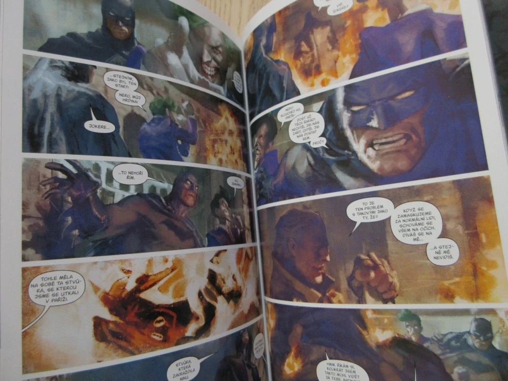 BATMAN: EVROPA, KOMIKS DC, **an