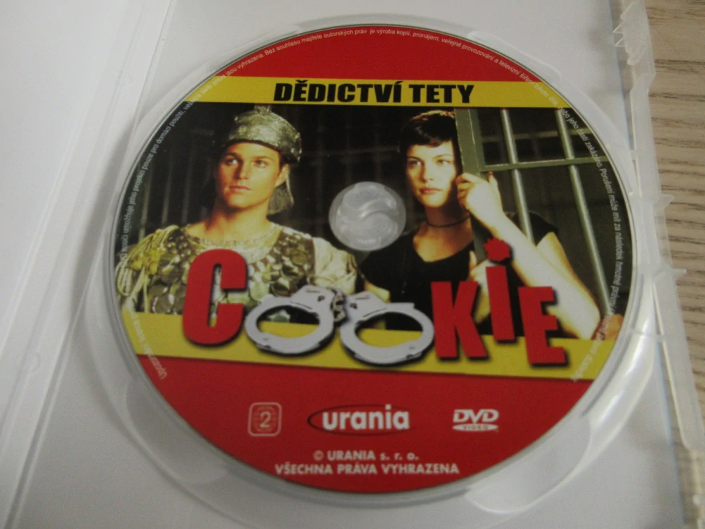 DĚDICTVÍ TETY COOKIE, GB OBAL, ČESKÉ DVD FILM