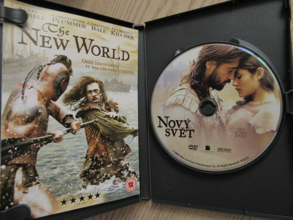 NOVÝ SVĚT, GB OBAL, ČESKÉ DVD FILM VČ. FILM BOOK