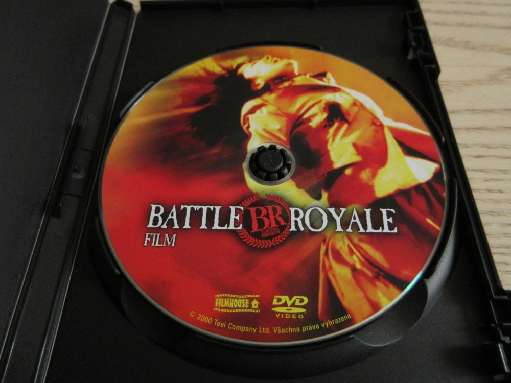 BATTLE ROYALE, GB OBAL, ČESKÉ DVD FILM