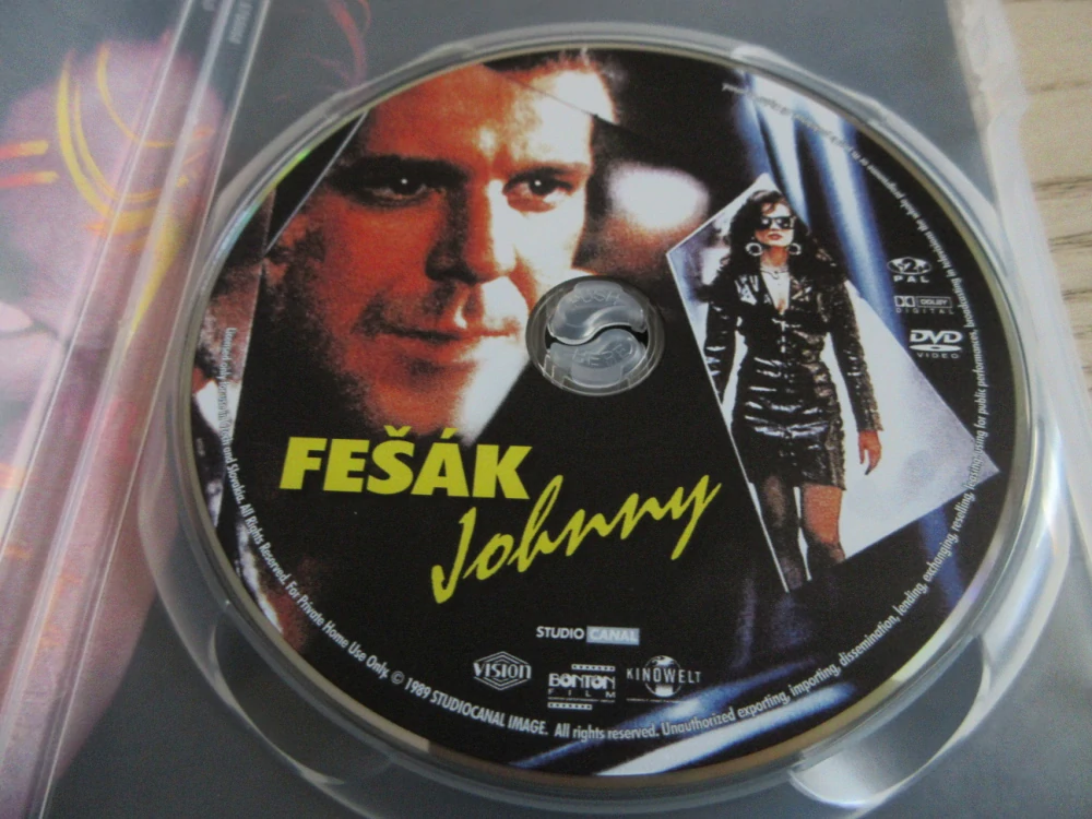 FEŠÁK JOHNNY, M. ROURKE, GB OBAL, ČESKÉ DVD FILM