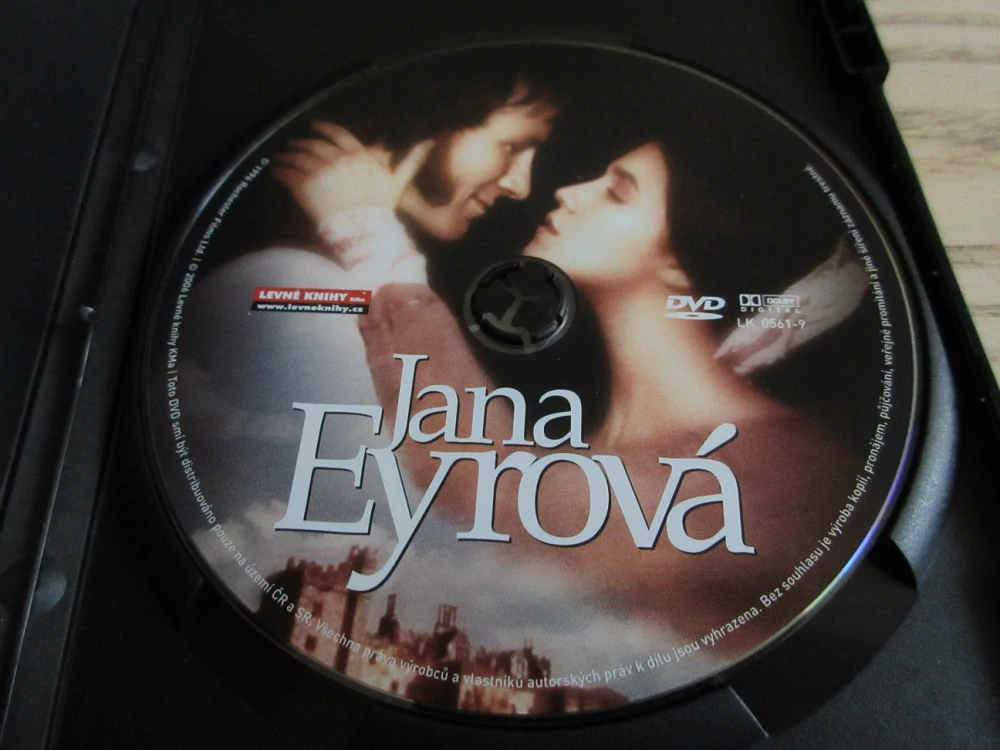 JANA EYROVÁ, W. HURT, A. PAQUIN, GB OBAL, ČESKÉ DVD FILM