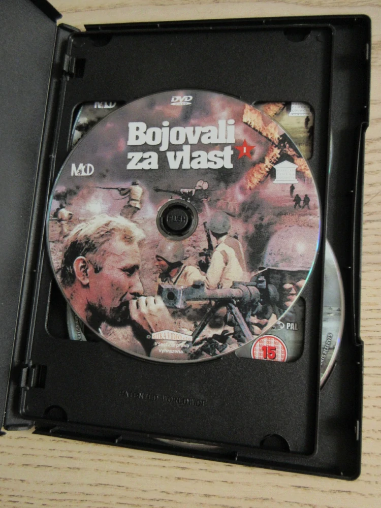 BOJOVALI ZA VLAST, S.BONDARČUK, GB OBAL, ČESKÁ VERZE, 2X DVD FILM