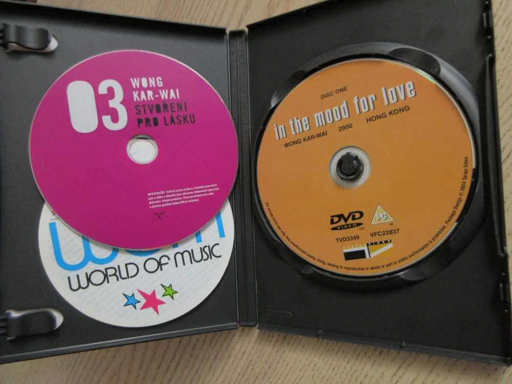 STVOŘENÍ PRO LÁSKU, R: W. KAR-WAI, GB OBAL, ČESKÉ 3X DVD FILM