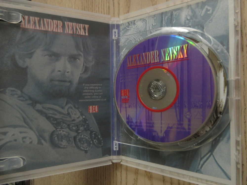 ALEXANDR NĚVSKÝ, EJZENŠTEJN, GB OBAL, ČESKÁ VERZE, 2X DVD FILM