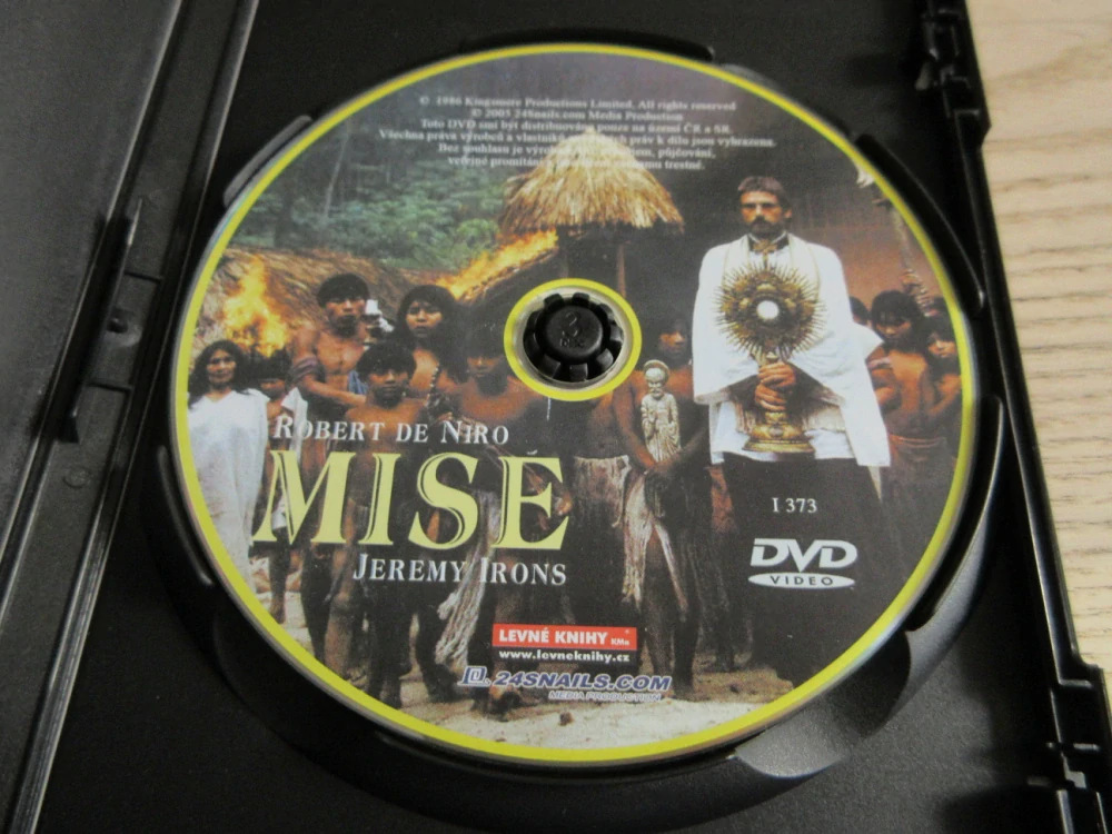 MISE, R. DENIRO, J. IRONS, GB OBAL, ČESKÉ 3X DVD FILM
