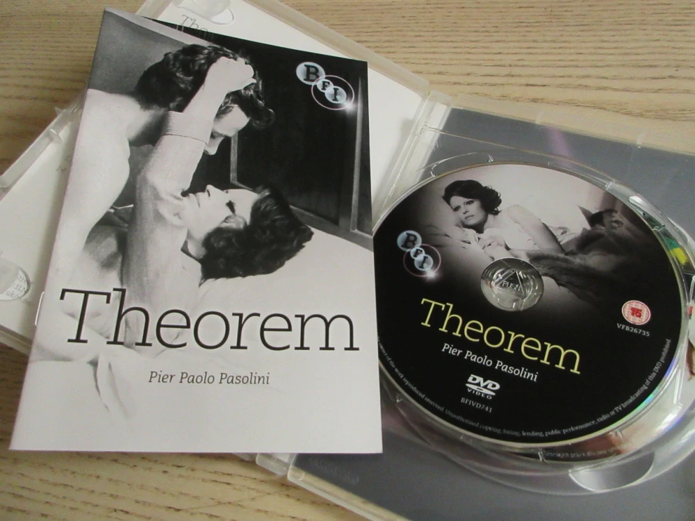 THEOREM, PASOLINI, GB OBAL, ČESKÁ VERZE, 2X DVD FILM, FILM BOOK