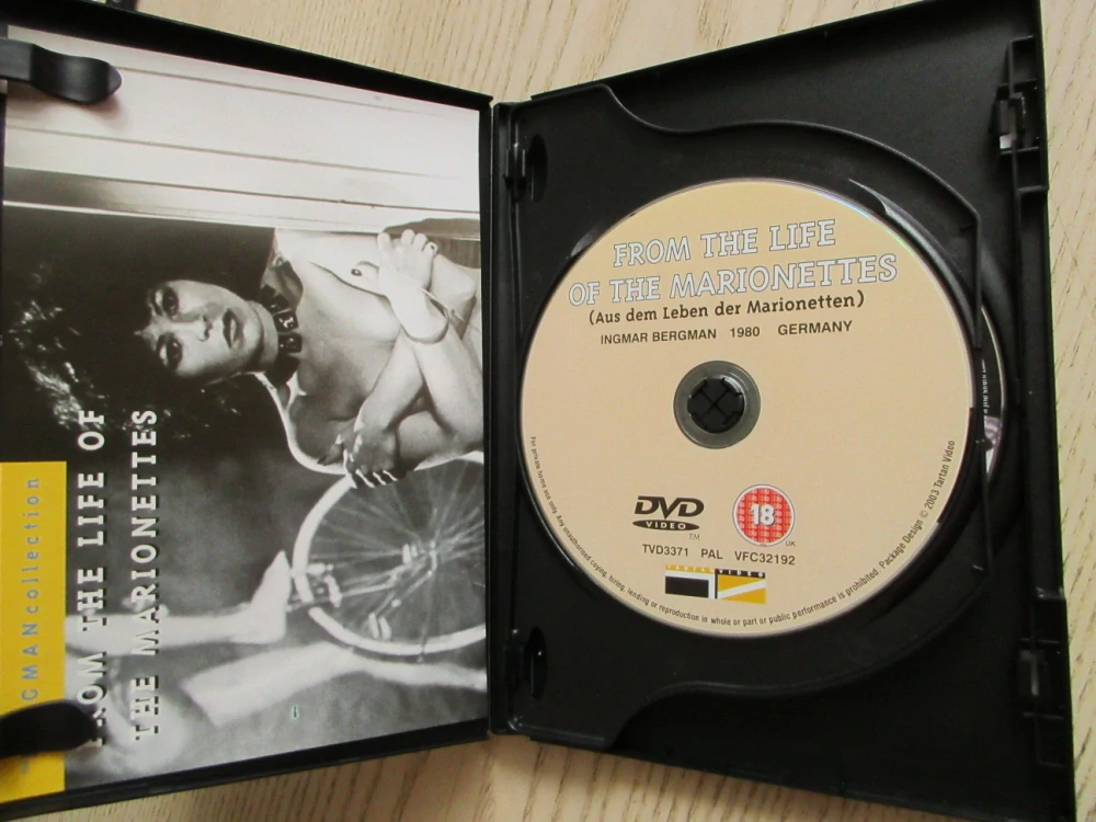 ZE ŽIVOTA LOUTEK, I.BERGMAN, GB OBAL, ČESKÉ TIT., 2XDVD FILM