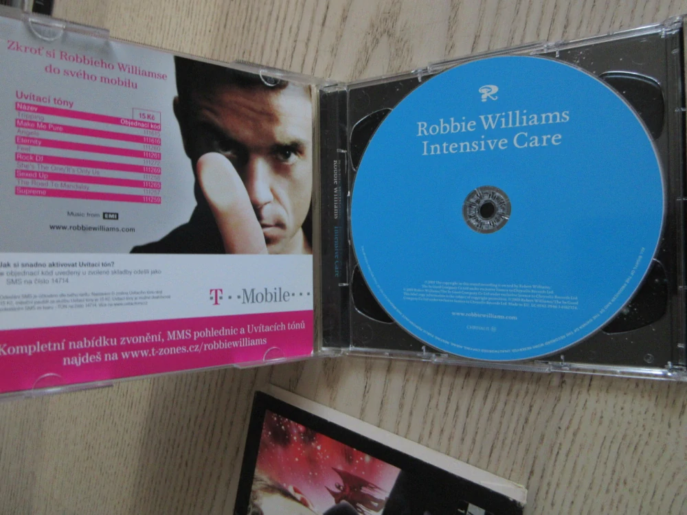 INTENSIVE CARE, ROBBIE WILLIAMS, CD HUDBA