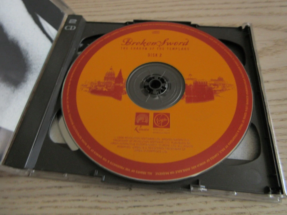 BROKEN SWORD, THE SHADOW OF THE TEMPLARS, 2X CD HUDBA?