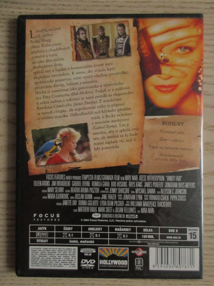 JARMARK MARNOSTI, R. WITHERSPOON, DVD FILM