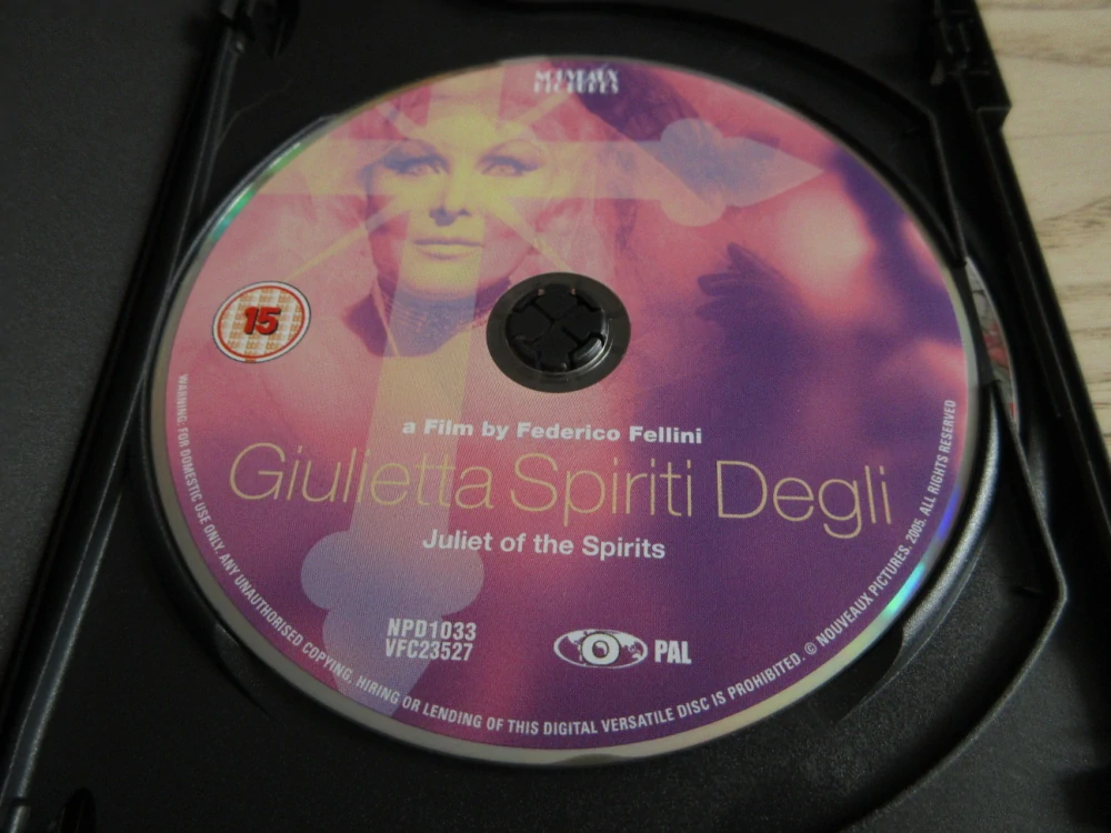 GIULIETTA A DUCHOVÉ, FELLINI, GB OBAL, ČESKÁ VERZE, 2XDVD FILM