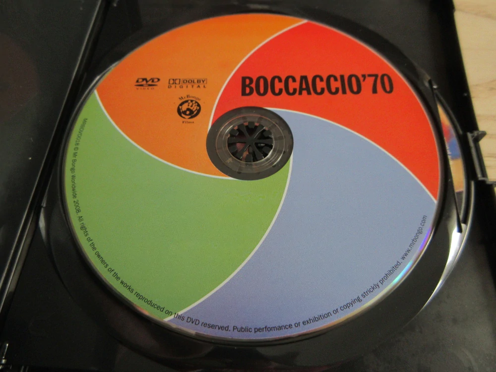 BOCCACCIO 70, FELLINI, S.LOREN, GB OBAL, ČESKÁ VERZE, 2XDVD FILM