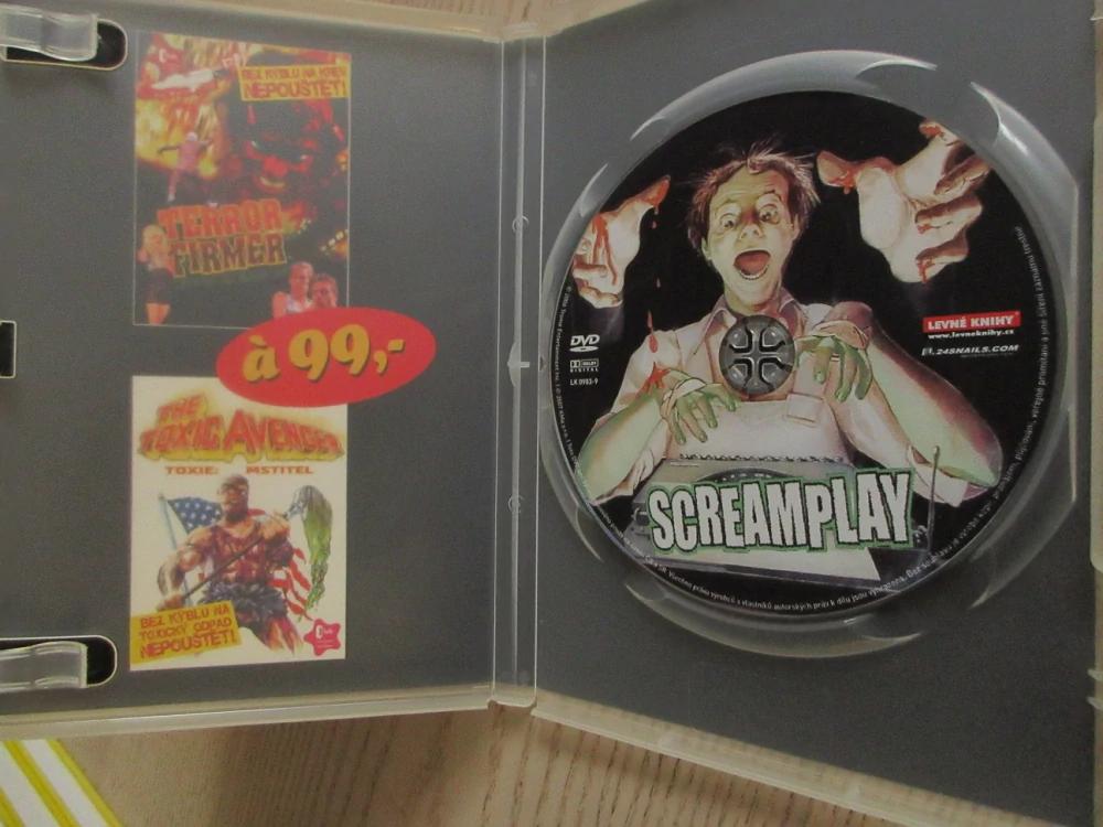 SCREAMPLAY, R. B. SEDER, G. KUCHAR, DVD FILM