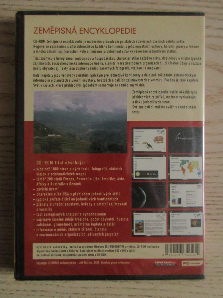 ZEMĚPISNÁ ENCYKLOPEDIE, CD-ROM
