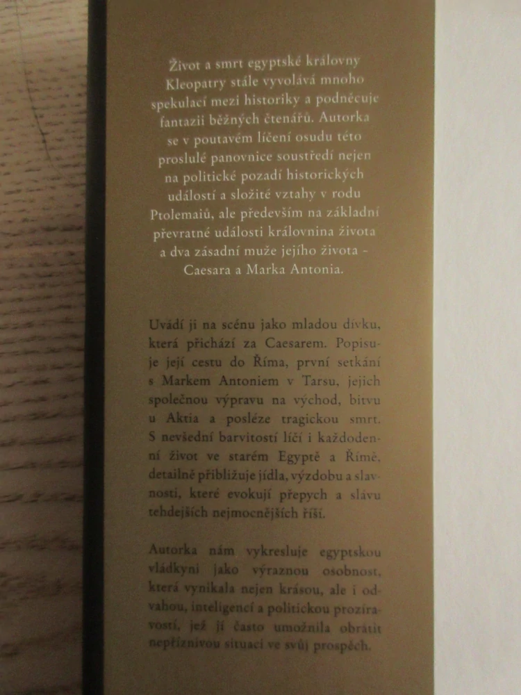 KLEOPATRA - KRÁLOVNA NILU, STACY SCHIFFOVÁ, **an