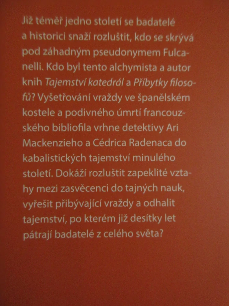 FULCANELLIHO TAJEMSTVÍ, HENRI LOEVENBRUCK, **an