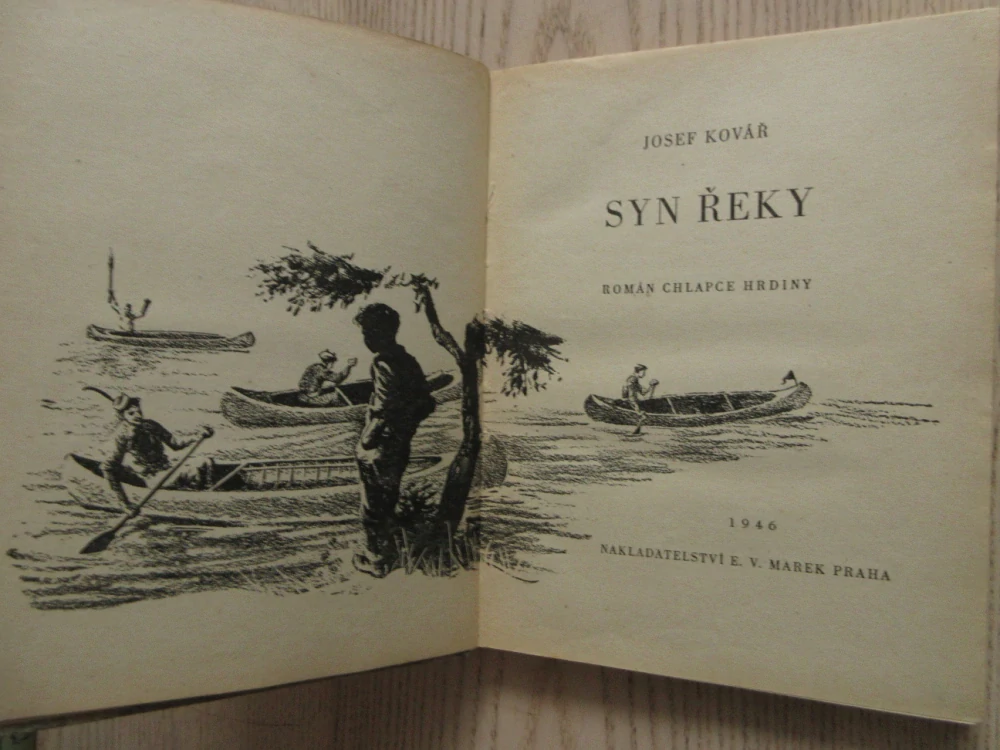 SYN ŘEKY, JOSEF KOVÁŘ, 1946, **an