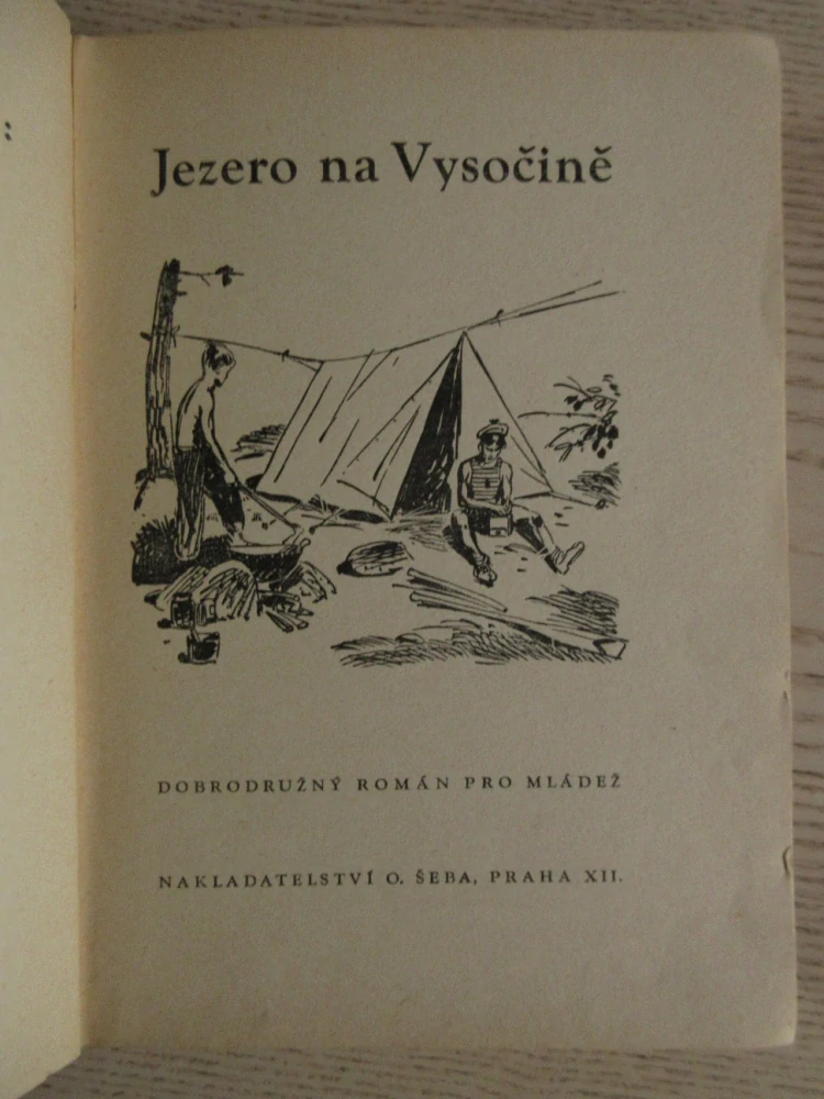 JEZERO NA VYSOČINĚ, J. K. ČEMUS, 1942, **an