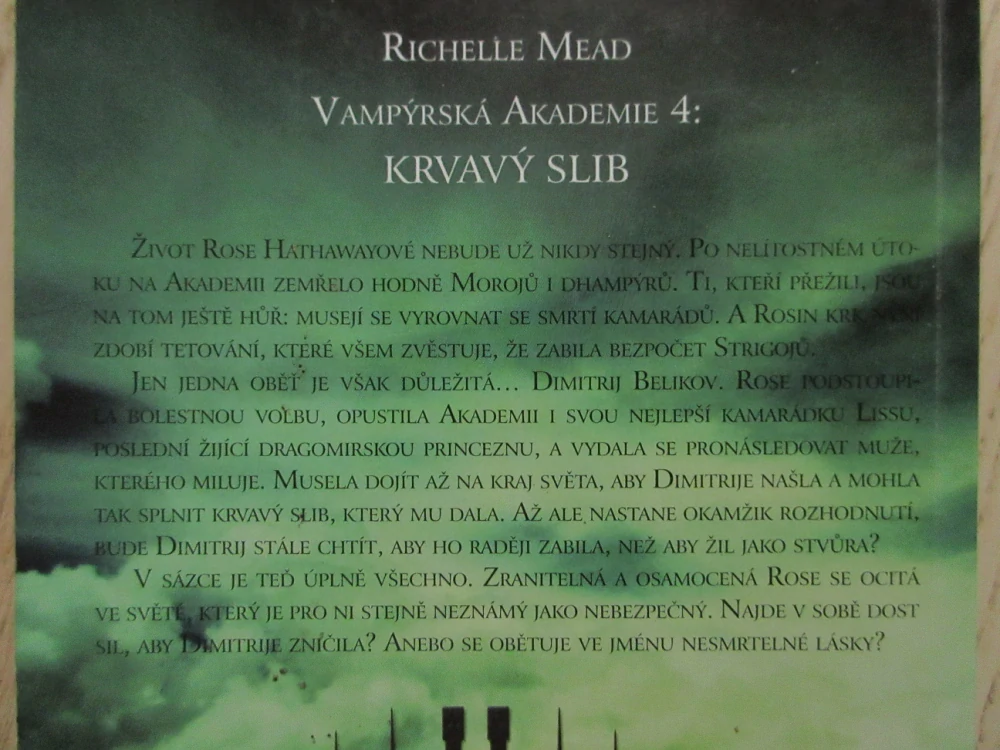 VAMPÝRSKÁ AKADEMIE 4: KRVAVÝ SLIB, RICHELLE MEAD, **an