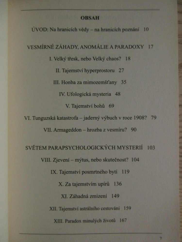 SKRYTÝ SVĚT ZÁHAD A TAJEMSTVÍ, VLADIMÍR LIŠKA, **an