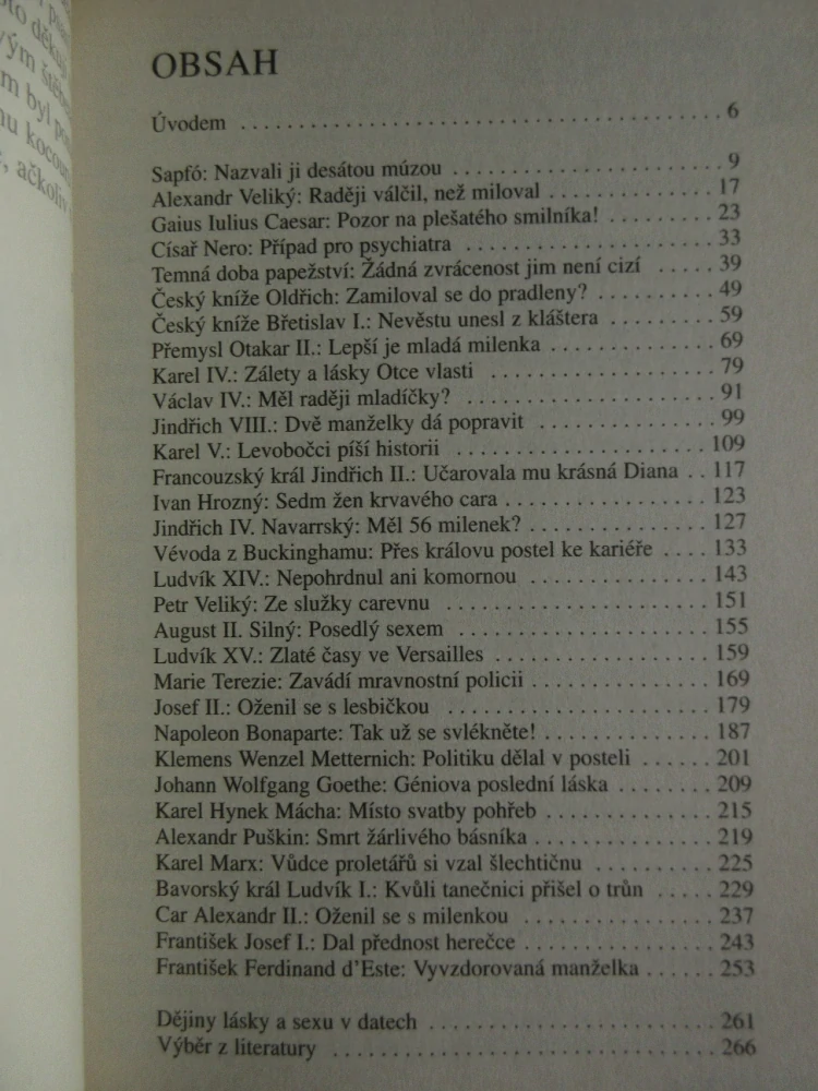 PROLÍBANÉ DĚJINY ANEB MILOSTSNÉ PŘÍBĚHY A SKANDÁLY SLAVNÝCH, FELIX KRUMLOWSKÝ, **an