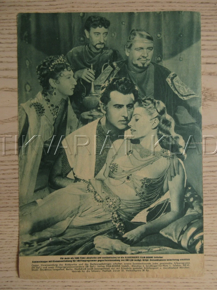 SALOME, R. HAYWORTH, S. GRANGER, CH. LAUGHTON, BIO PROGRAM Č. 2047