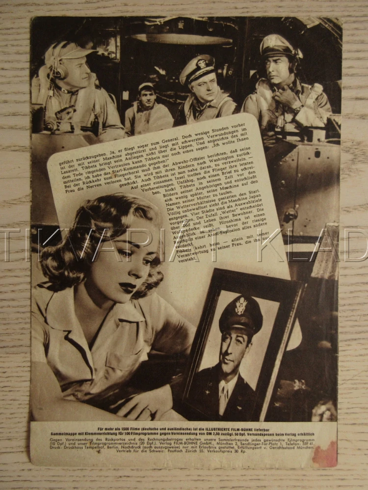 DIE LETZTE ENTSCHEIDUNG, R. TAYLOR, E. PARKER, BIO PROGRAM Č. 2051