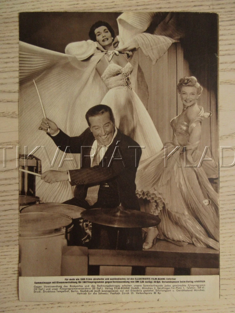 LET'S DO IT AGAIN, J. WYMAN, R. MILLAND, A. RAY, BIO PROGRAM Č. 2205