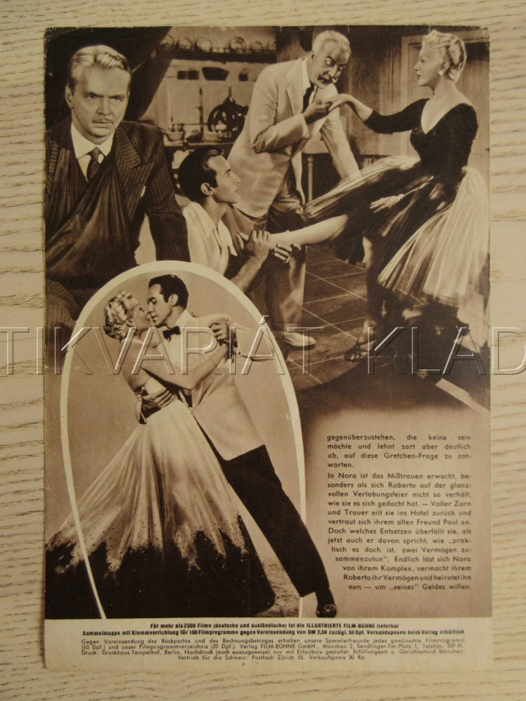 LATIN LOVERS, L. TURNER, R. MONTALBAN, R. MORENO, BIO PROGRAM Č. 2321