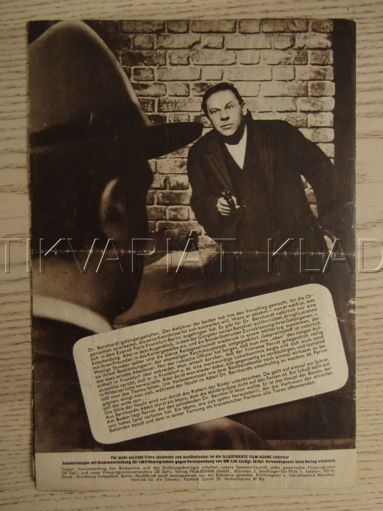 BERLIN-EXPRESS, R. RYAN, M. OBERON, R. COOTE, BIO PROGRAM Č. 2343