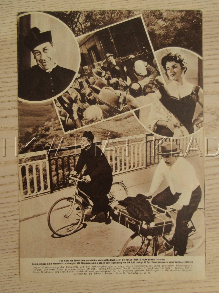 DON CAMILLO A POSLANEC PEPPONE, FERNANDEL, G. CERVI, M. TULLI, BIO PROGRAM Č. 2966