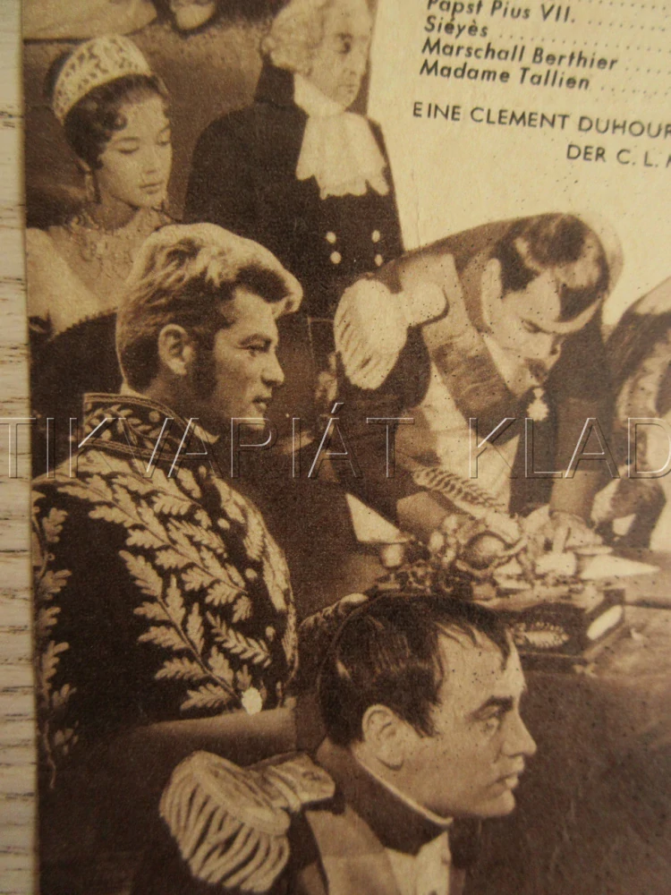 NAPOLÉON, D. GÉLIN, R. PELLEGRIN, D. DARRIEUX, BIO PROGRAM Č. 3235