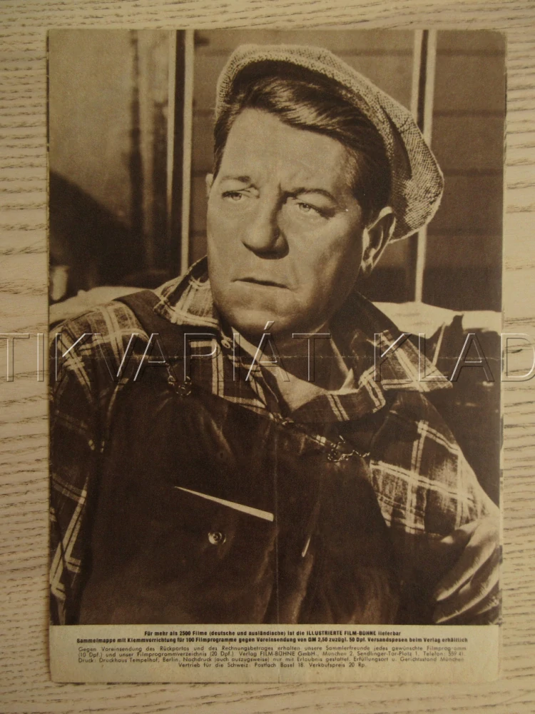BENZIN A OLEJ, J. GABIN, J. MOREAU, G. LECLERC, BIO PROGRAM Č. 3247