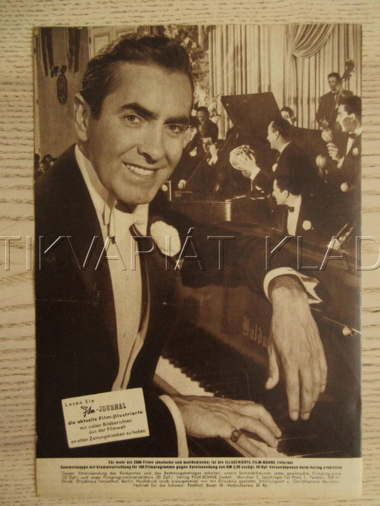 THE EDDY DUCHIN STORY, T. POWER, K. NOVAK, J. WHITMORE, BIO PROGRAM Č. 3397