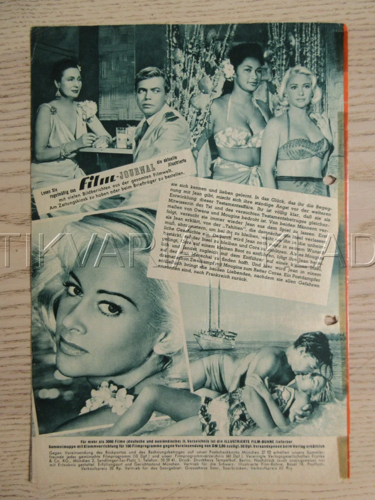 LE PASSAGER CLANDESTIN, M. CAROL, R. LIVESEY, ARLETTY, BIO PROGRAM Č. 4300