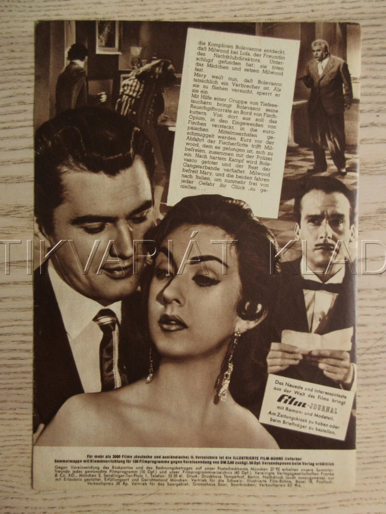 AGGUATO A TANGERI, E. PURDOM, G. PAGE, G. CERVI, BIO PROGRAM Č. 4309