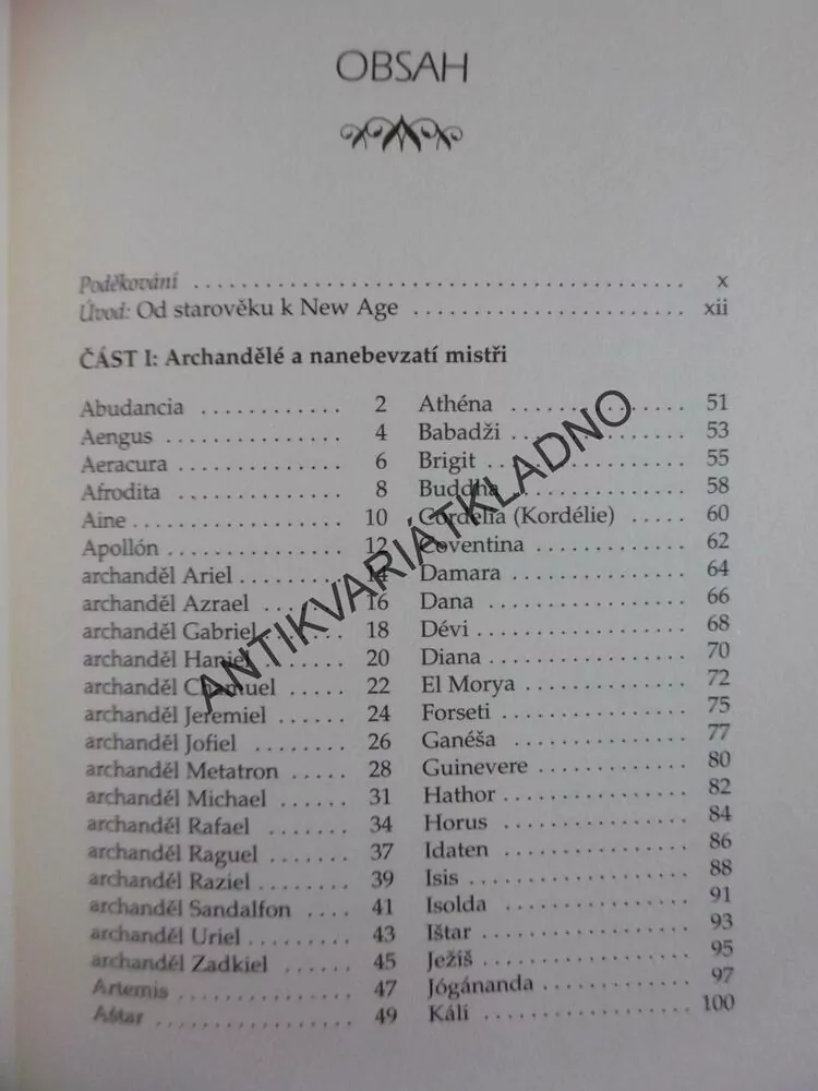ARCHANDĚLÉ A ANDĚLÉ NA NEBESÍCH, DOREEN VIRTUE,