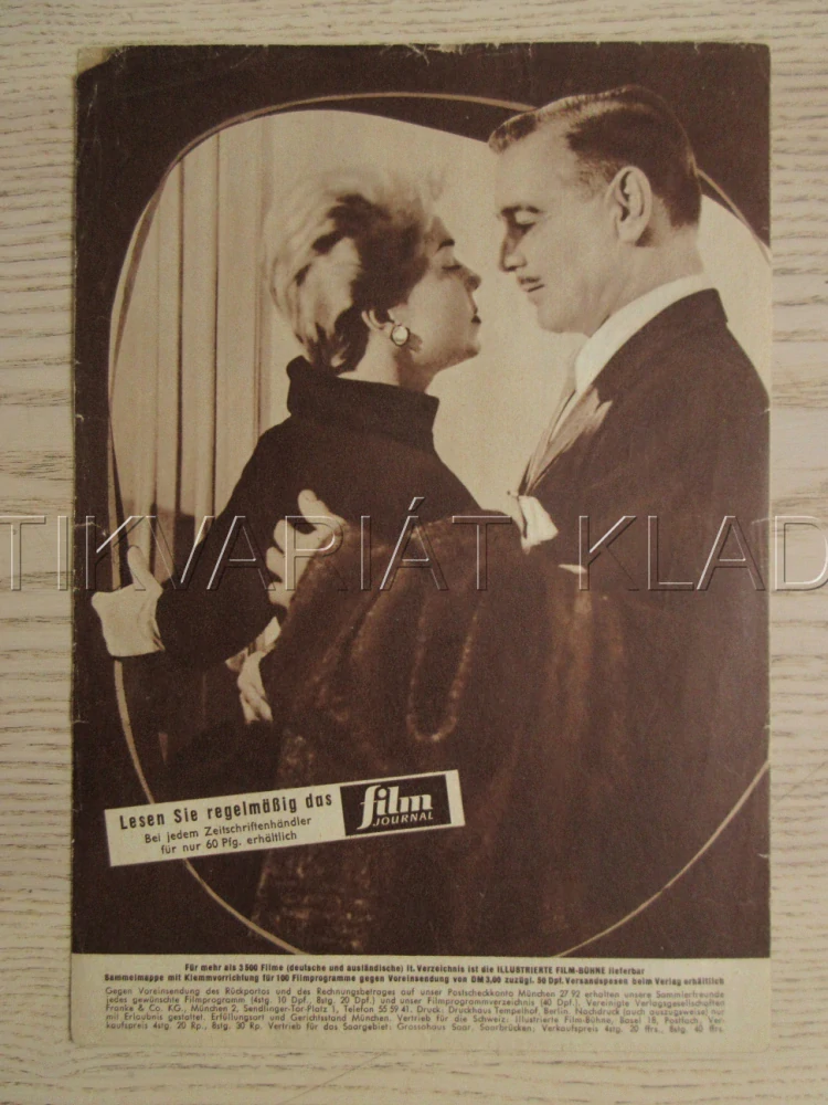 UČITELČIN MILÁČEK, C. GABLE, D. DAY, G. YOUNG, BIO PROGRAM Č. 4623