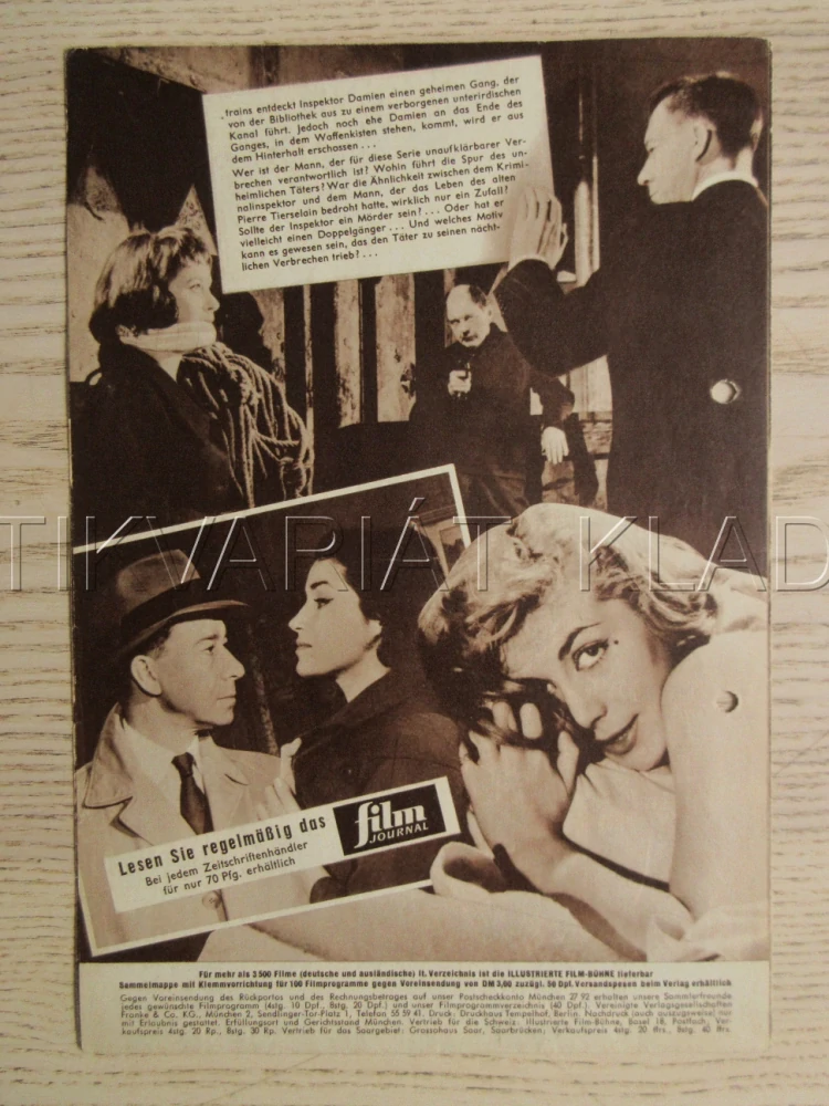 LES VIOLENTS, P. MAURISSE, F. FABIAN, R. HAVARD, BIO PROGRAM Č. 4671