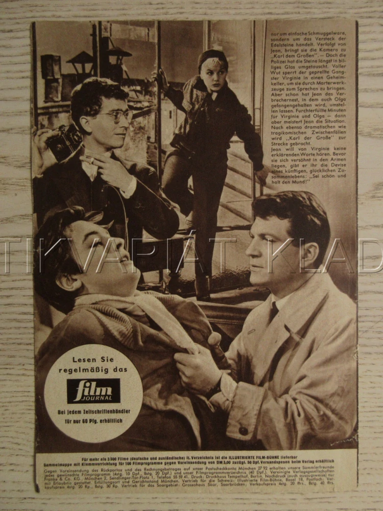 SOIS BELLE ET TAIS-TOI!, M. DEMONGEOT, H. VIDAL, D. COWL, BIO PROGRAM Č. 4684